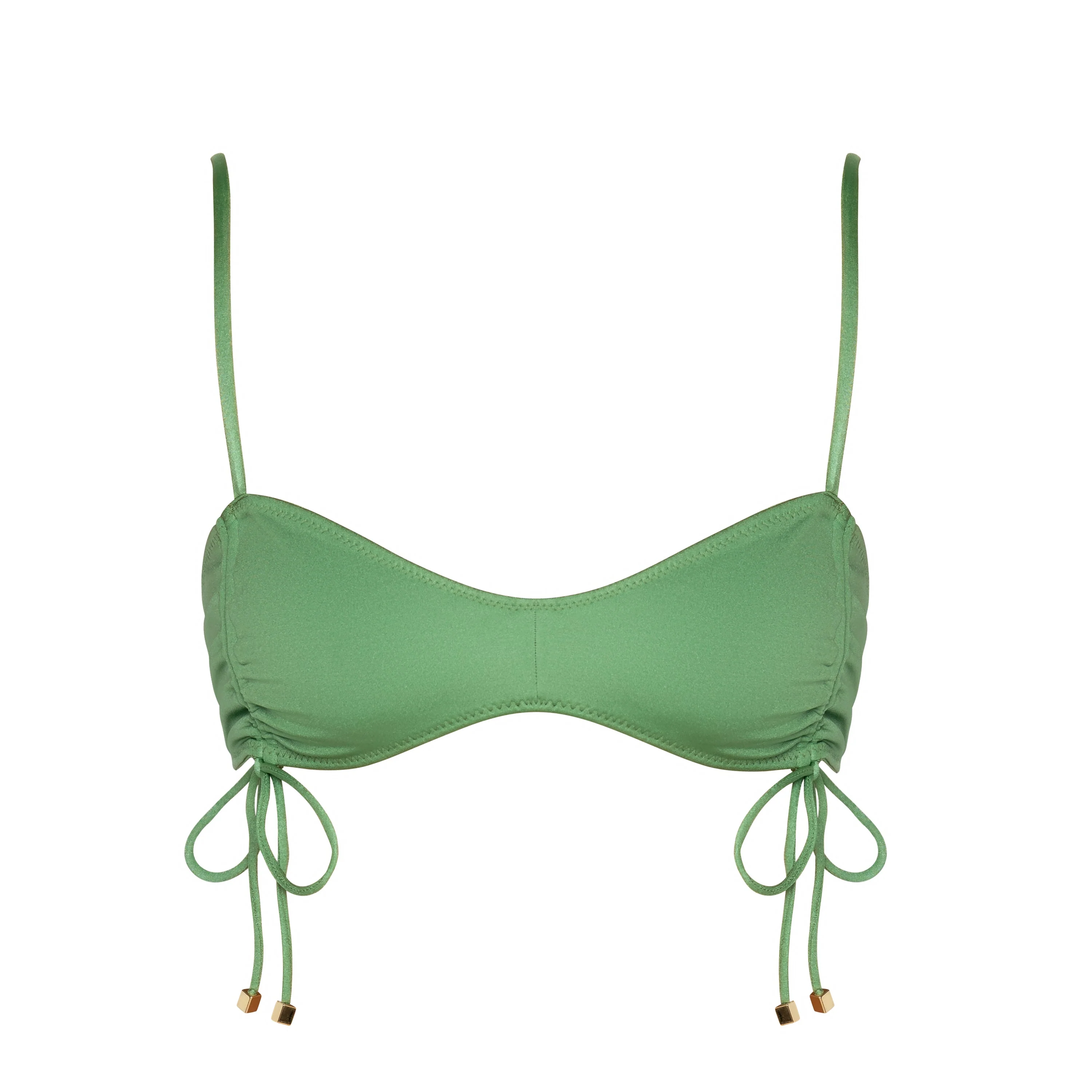 BEA Maltese - Green Bralette Bikini Top - Image 4