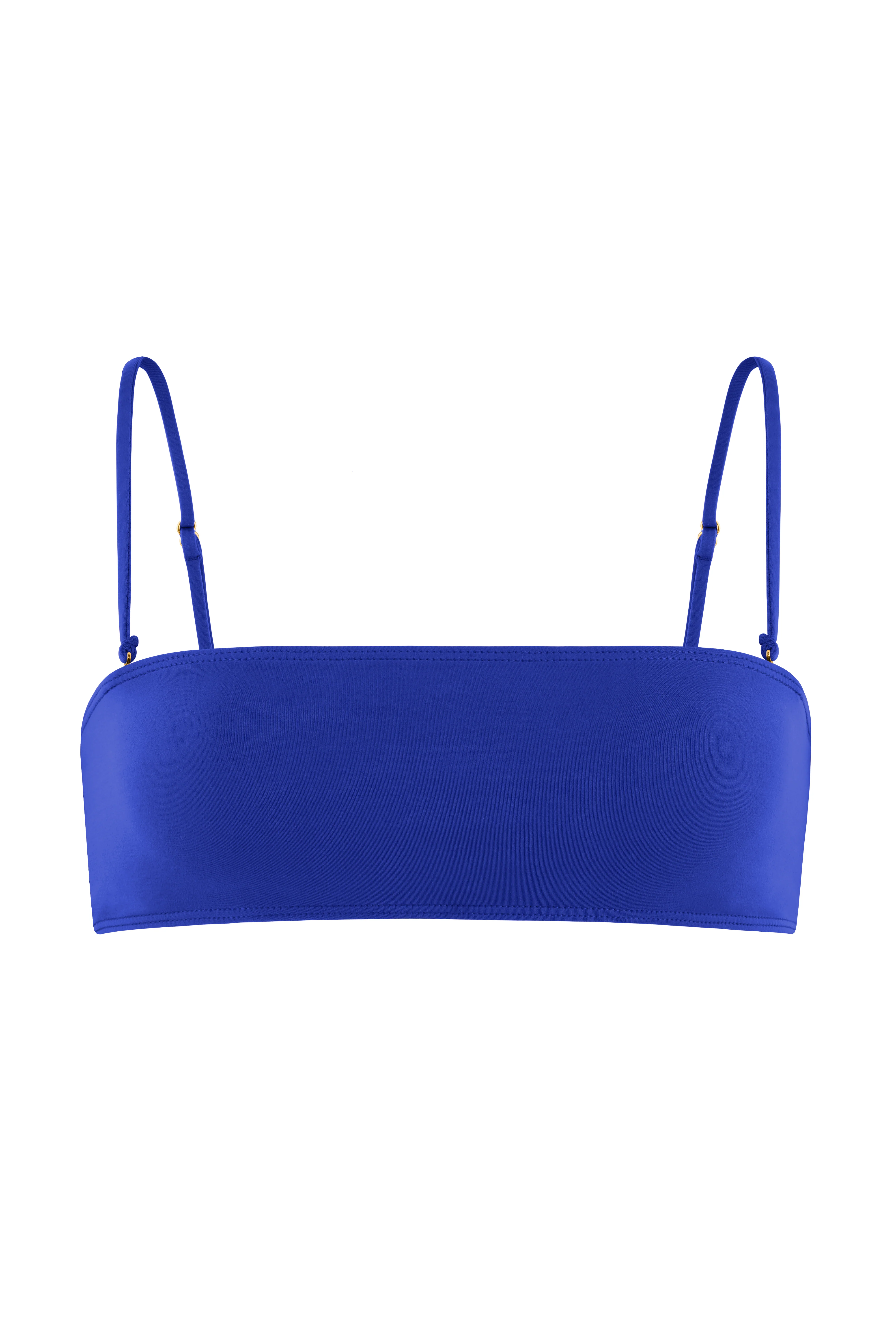 CLEO Azure - 90's Tube Blue Bandeau Bikini Top - Image 6
