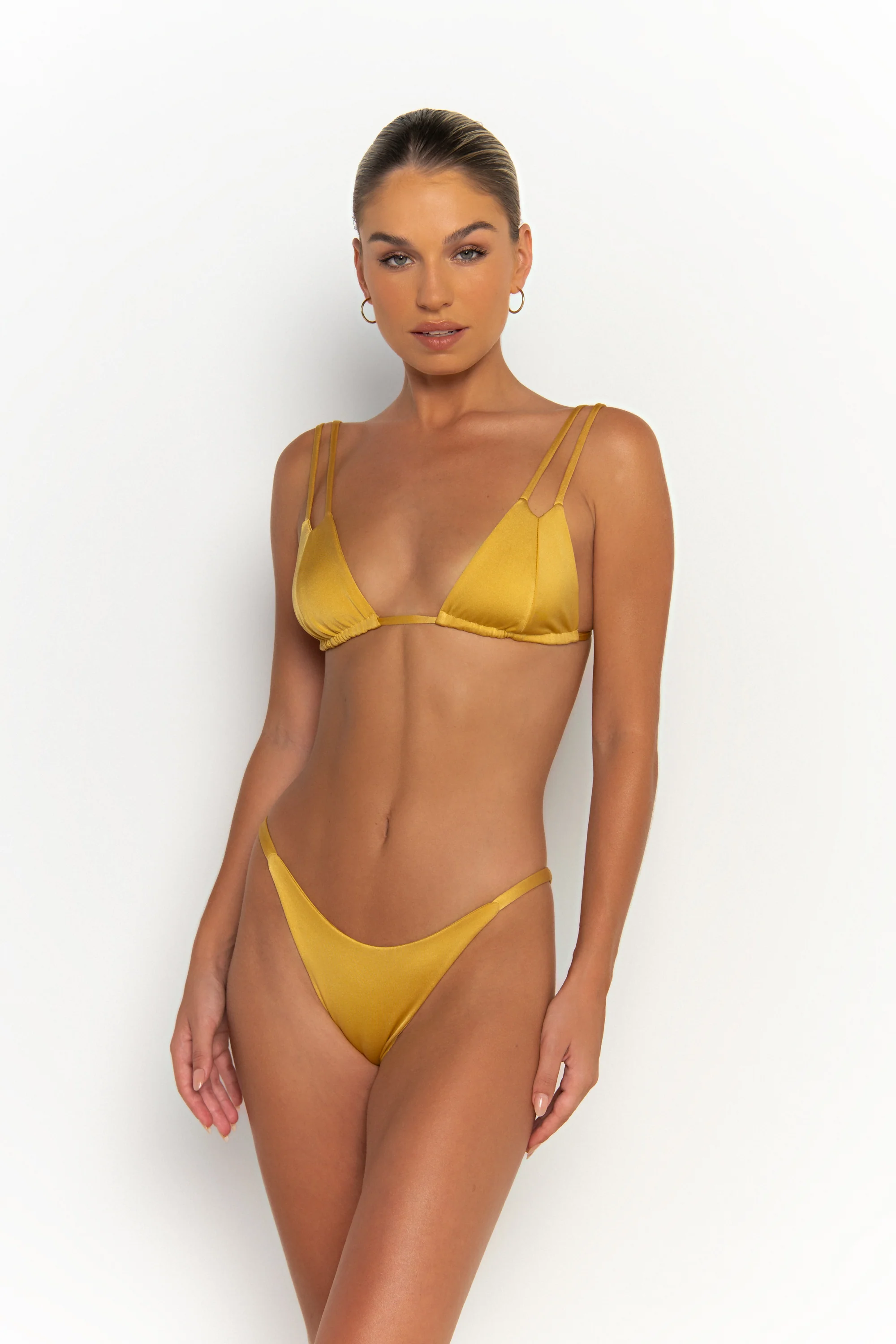 DARIA LUSSO - Yellow Bralette Bikini Top - Image 3