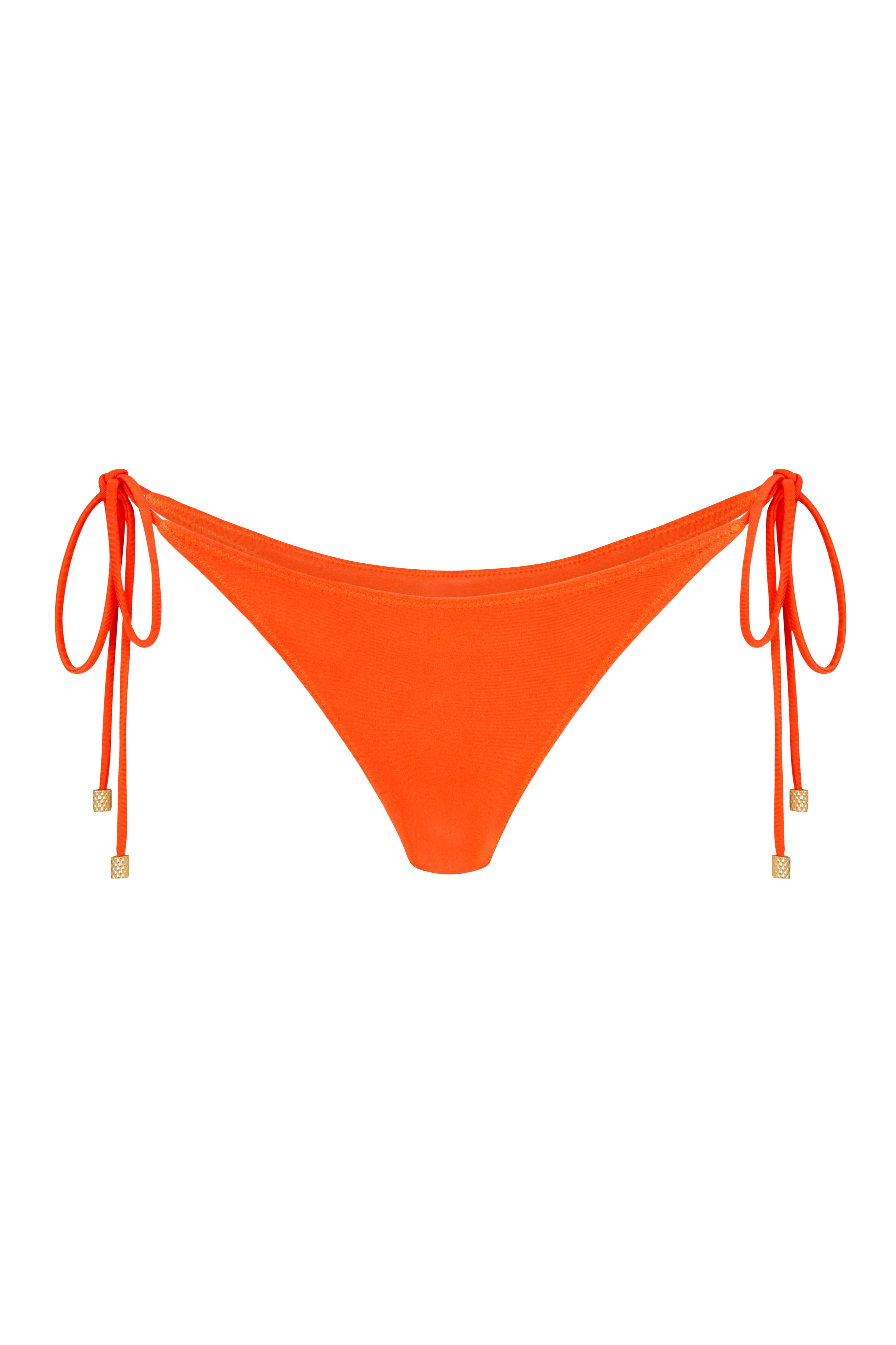 EBONI Ipanema - Orange Tie Side Bikini Bottoms - Image 2