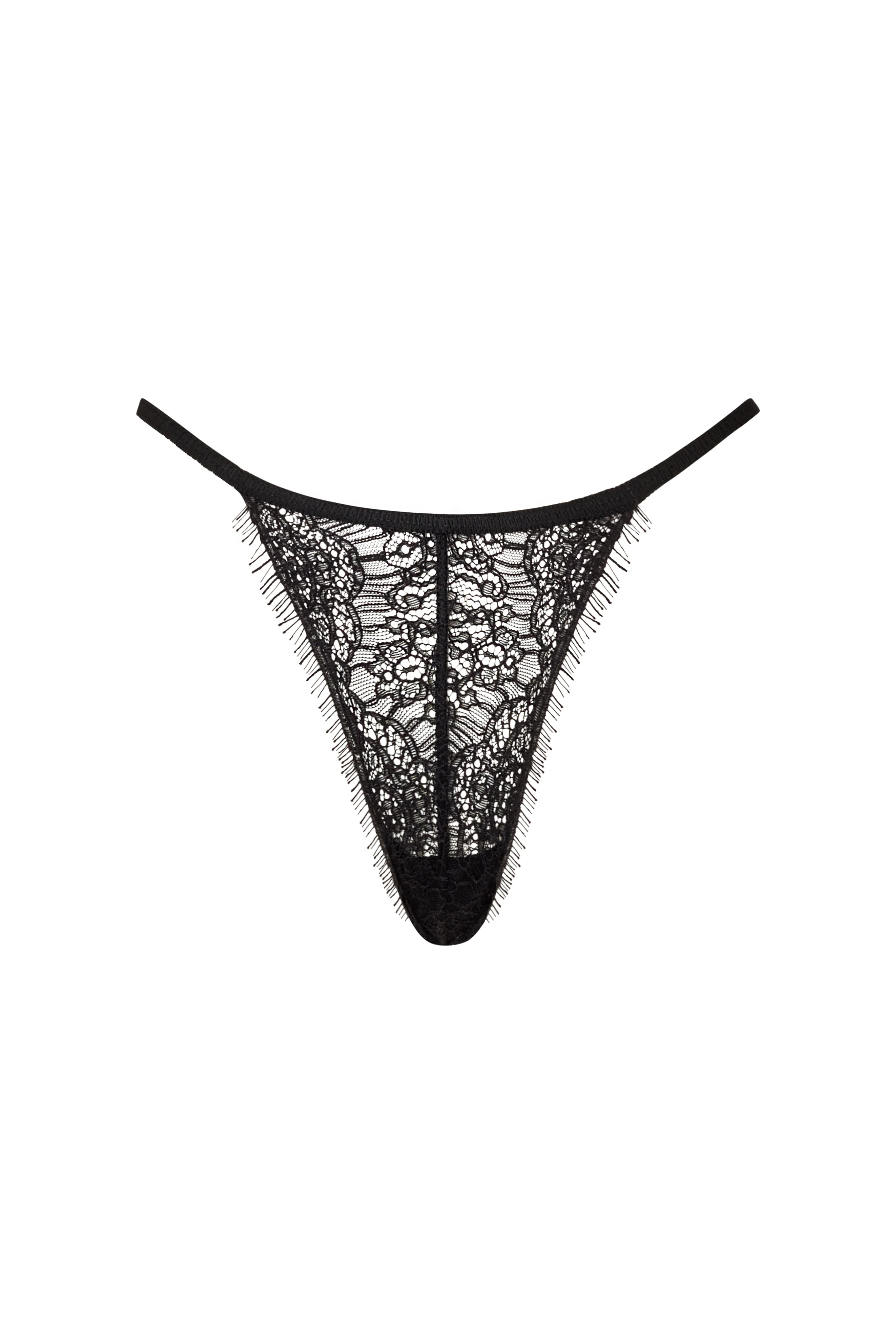 ELBA Nero - Basic Black Thong - Image 6