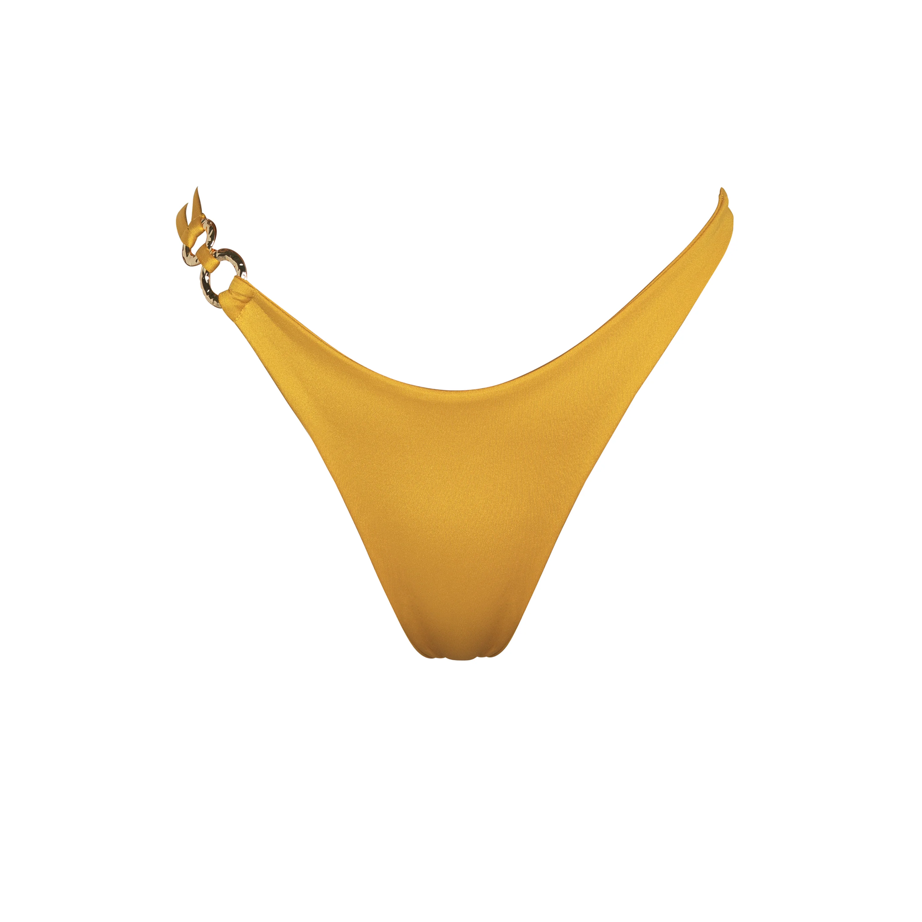 GIGI Lusso - Yellow Cheeky Bikini Bottoms - Image 5