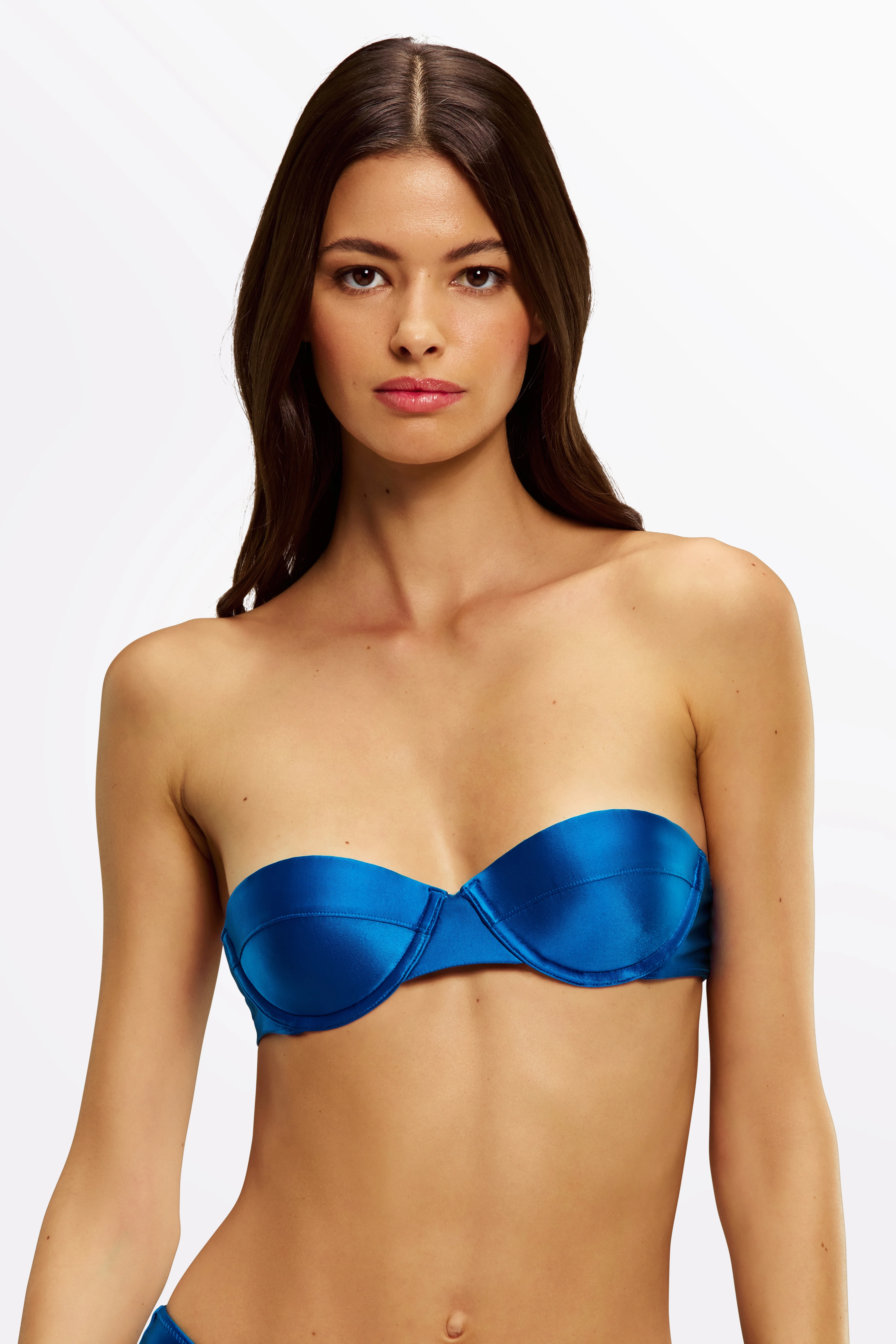 JACI Indigo - Blue Balconette Bikini Top - Image 6