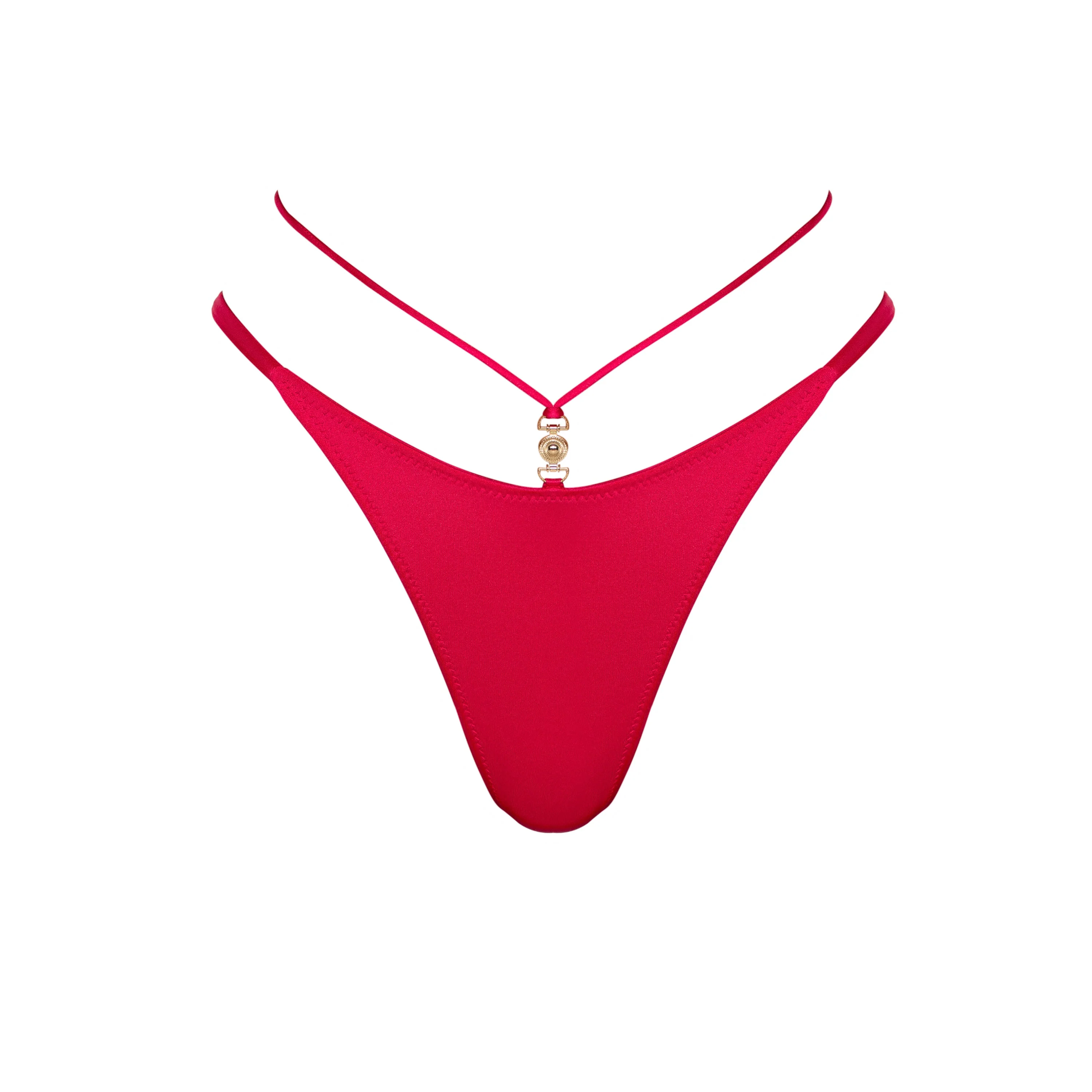 KAMILLA Magenta - Pink Brazilian Bikini Bottoms - Image 3