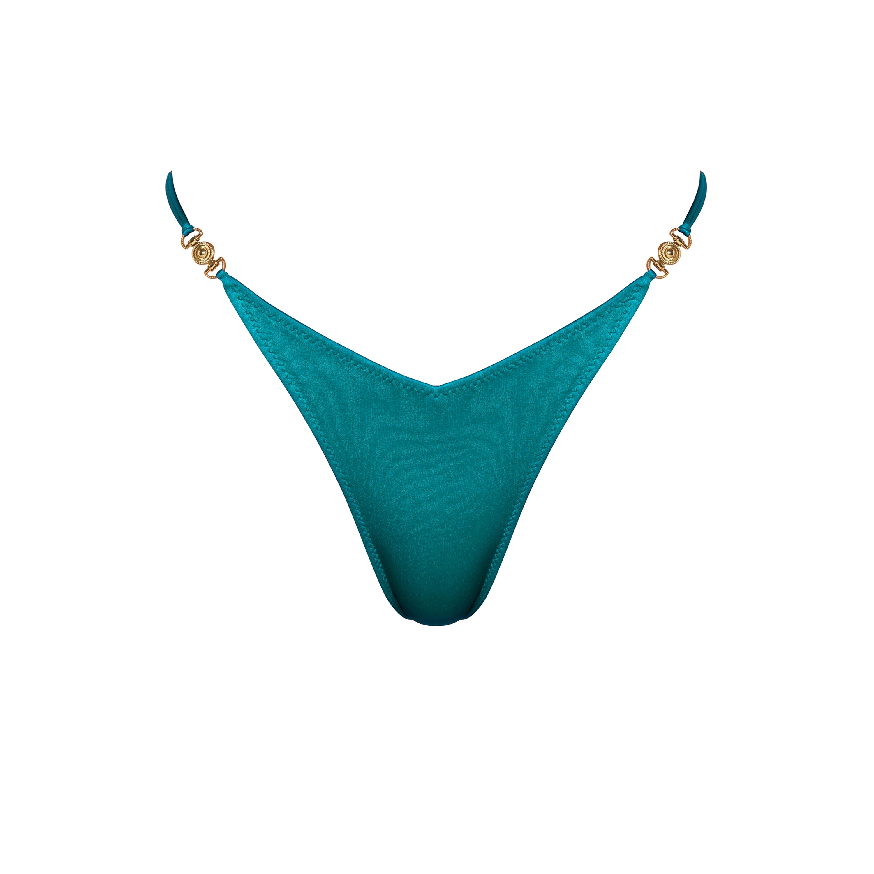 LIA Blue Fondale - Blue Brazilian Bikini Bottoms - Image 3