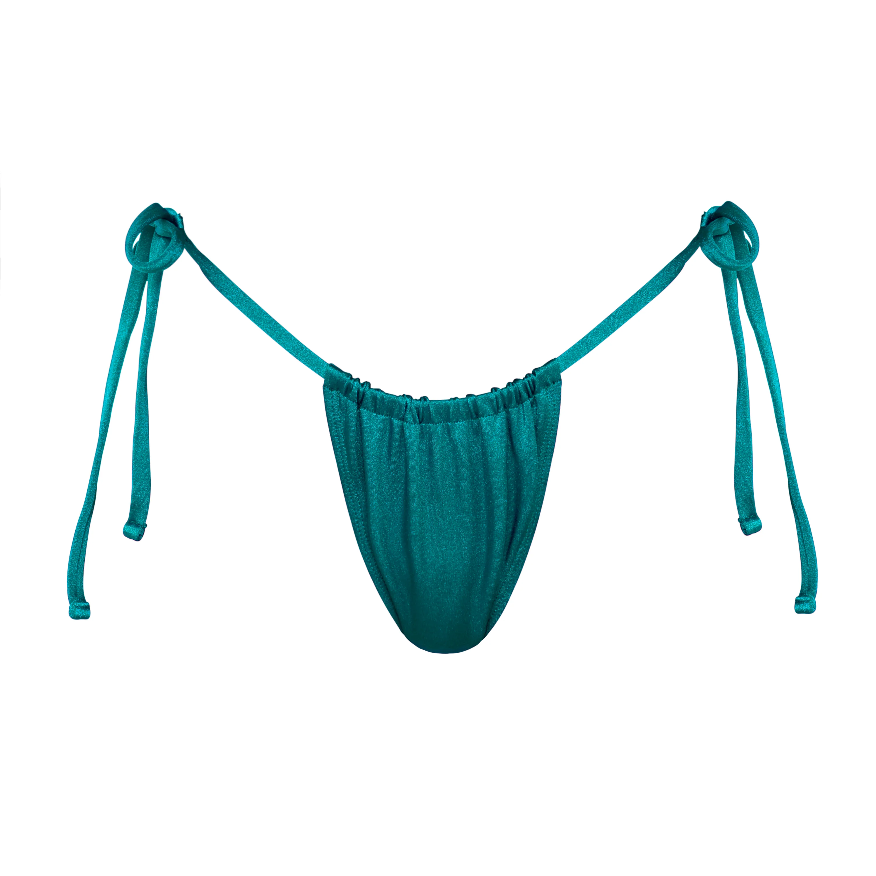 PALOMA Blue Fondale - Blue Tie Side Bikini Bottoms - Image 4