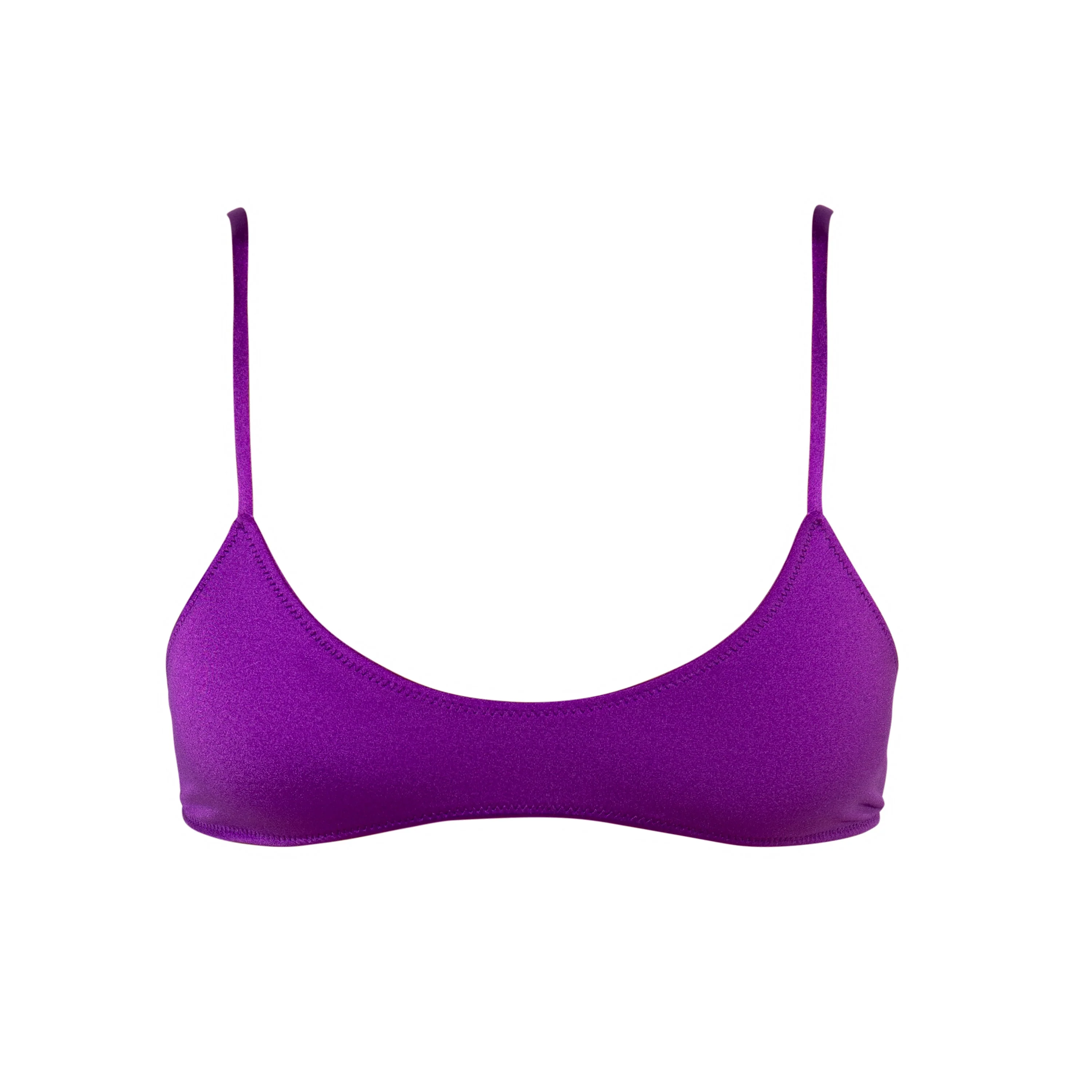 PILAR Petunia - Violet Bralette Bikini Top - Image 5
