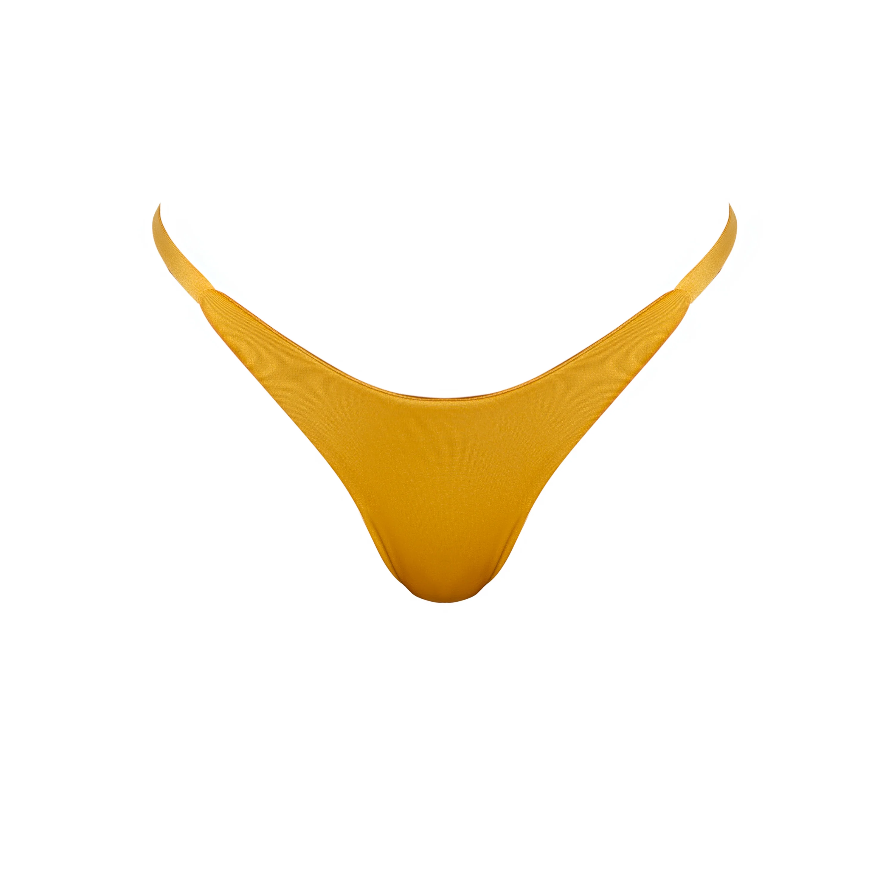 ROCHA Lusso - Yellow Cheeky Bikini Bottoms - Image 6