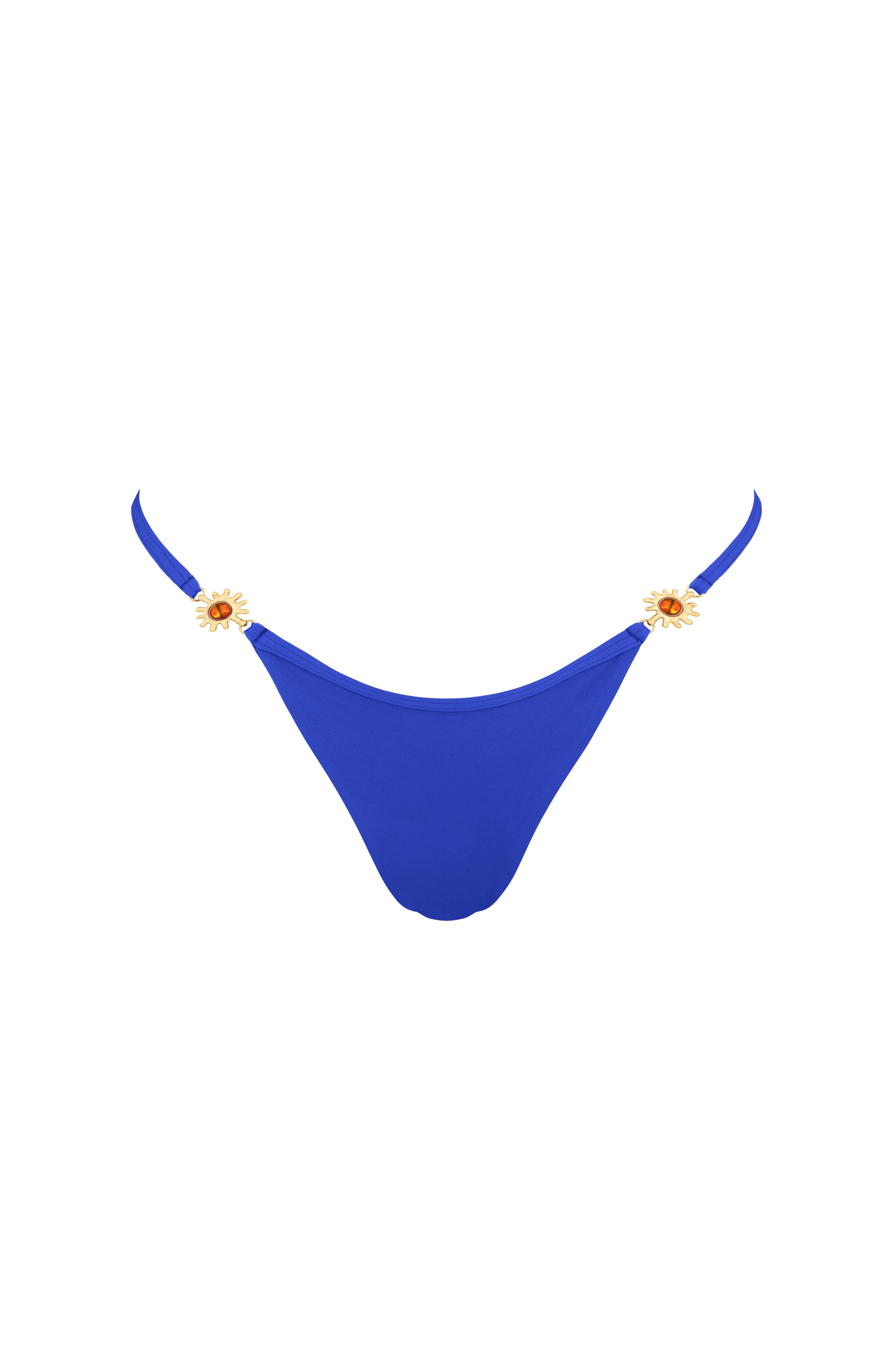ROMA Azure - Blue Thong Bikini Bottoms - Image 6
