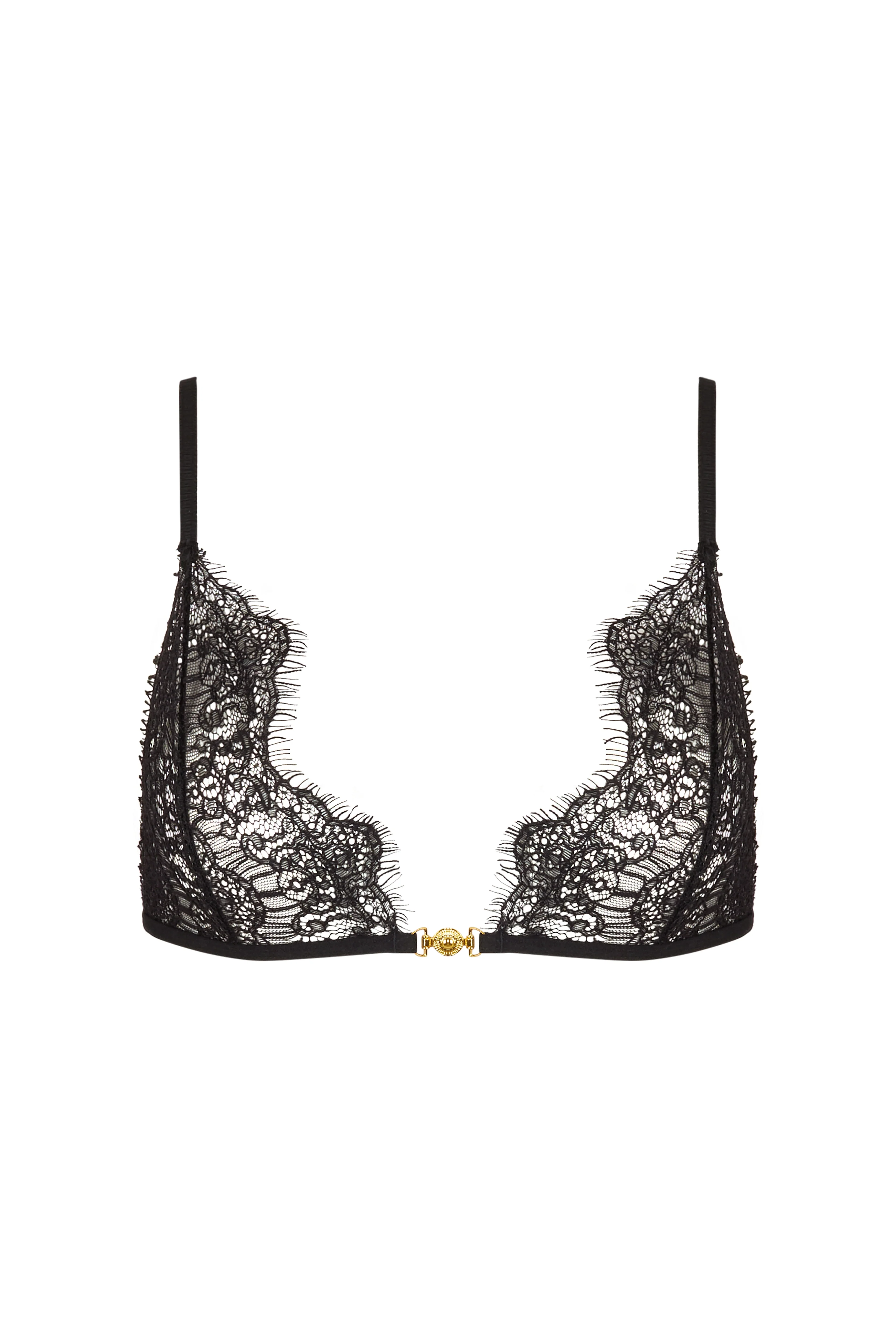ROMA Nero - Black Bralette Bikini Top - Image 6