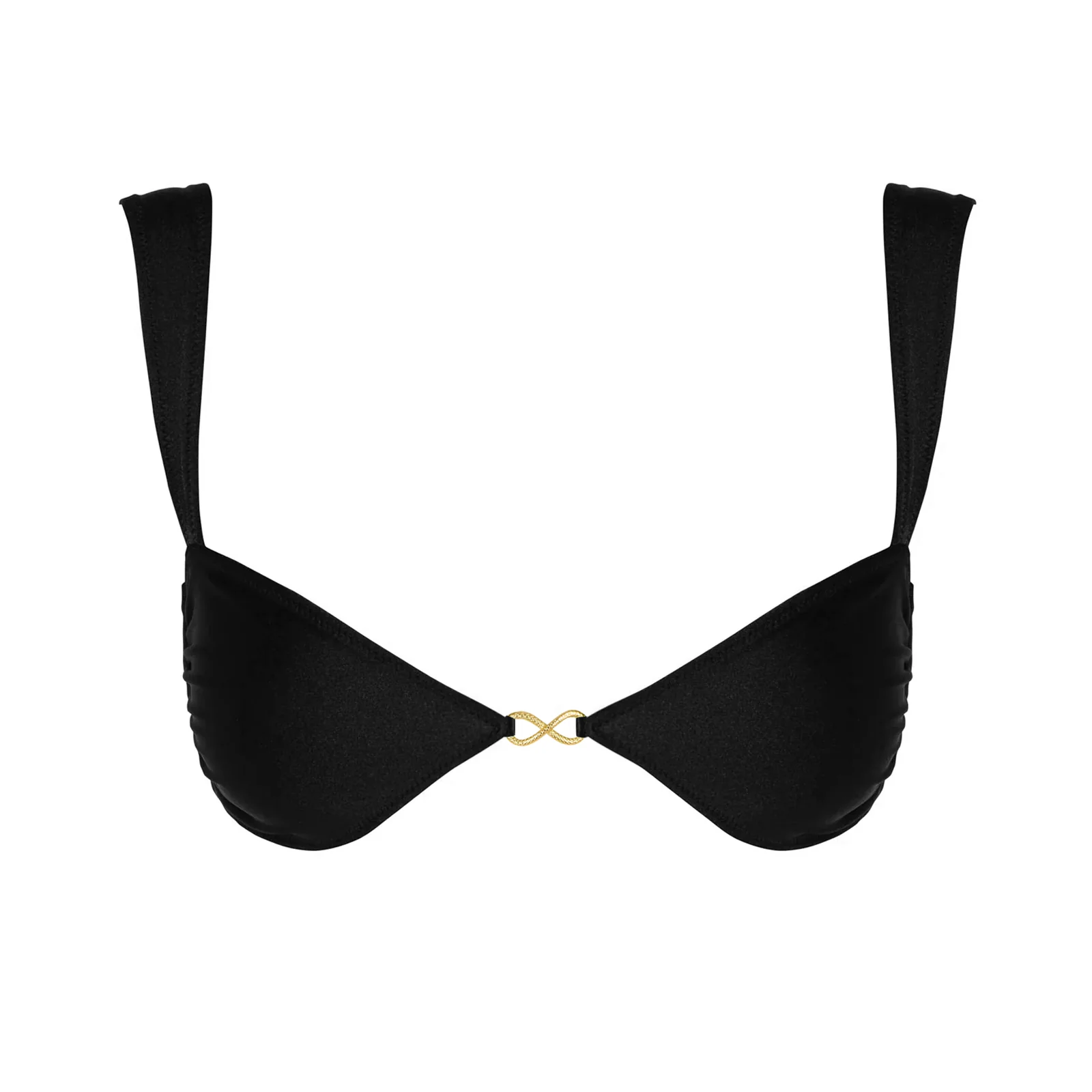 SORIYA Nero Infinity - Black Balconette Bikini Top - Image 5