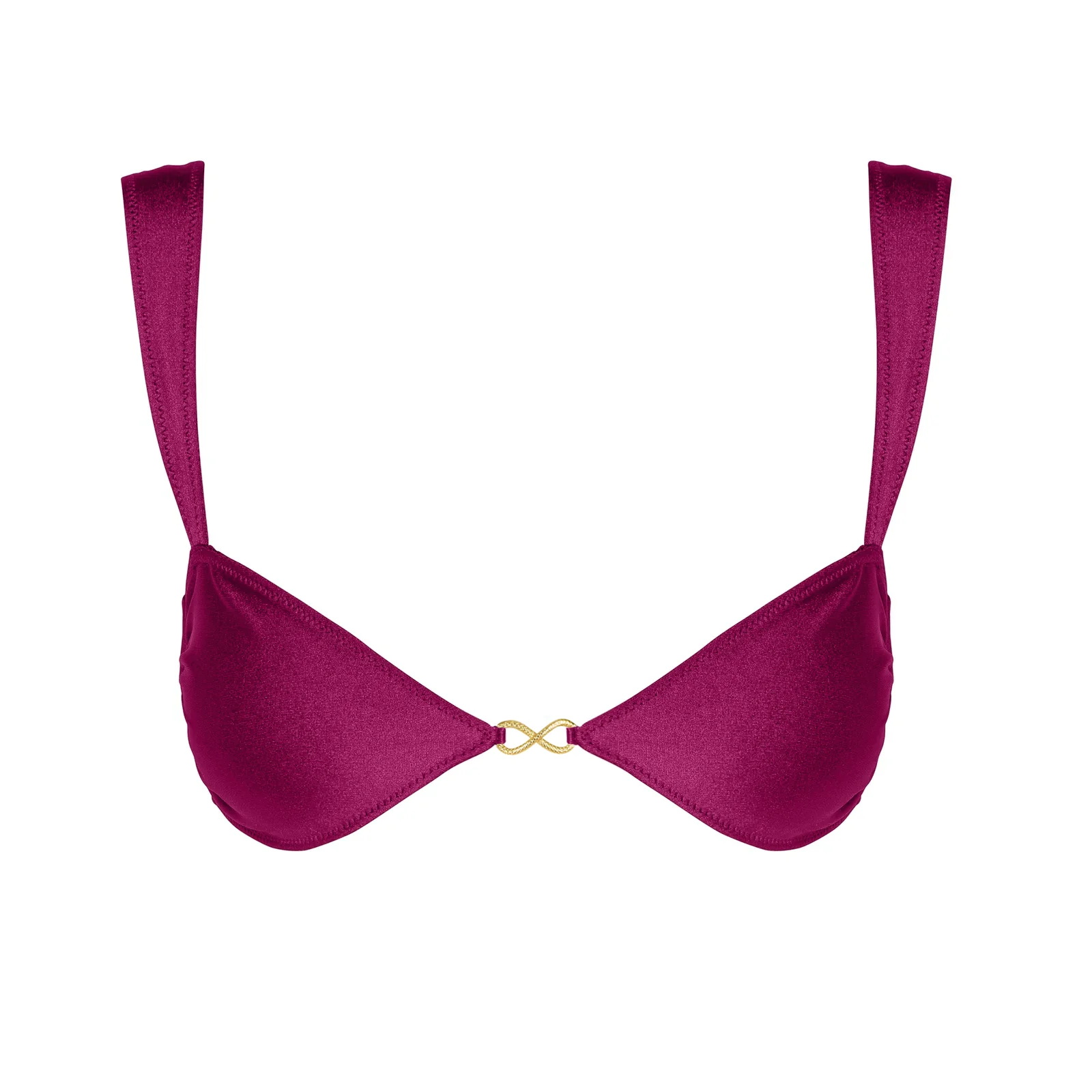 SORIYA Plum Caspia Infinity - Purple Balconette Bikini Top - Image 4